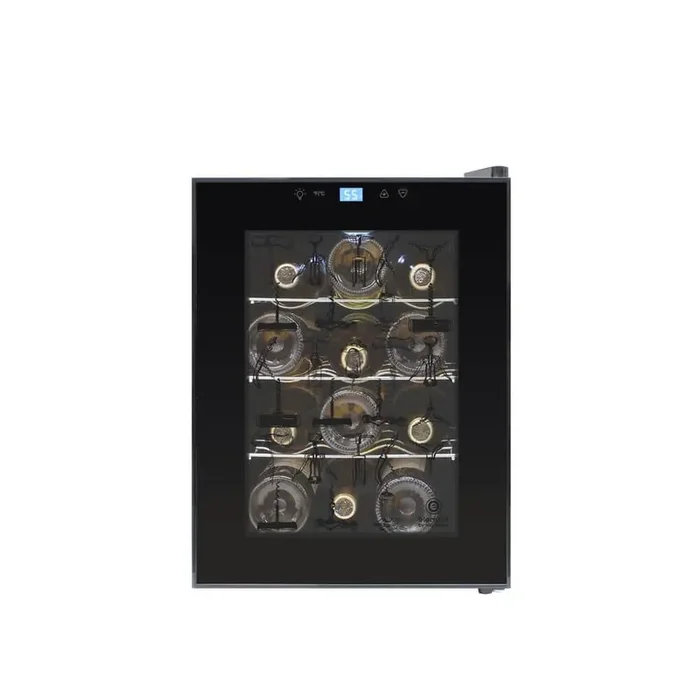 13.58 in. 12-Bottle Single-Zone Thermoelectric Wine and Beverage Cooler