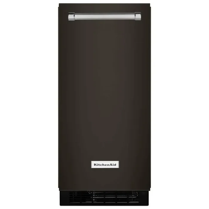 15 in. 50 lb. Built-In Ice Maker in PrintShield Black Stainless