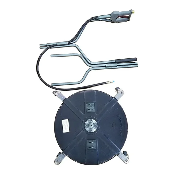 24 in. 4000 psi 8 GPM Pressure Washer Flat Surface Cleaner with Casters