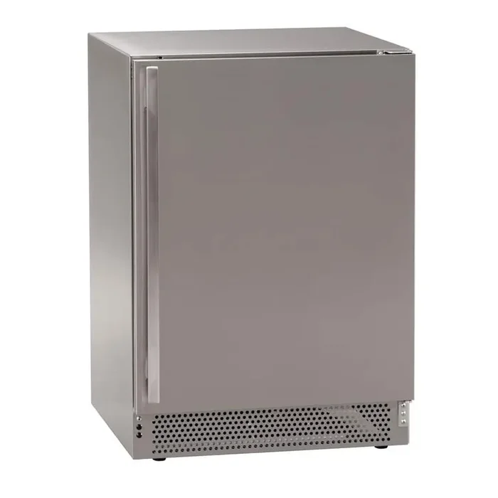 24 in. 5.0 cu ft. Mini-Refrigerator in Stainless Steel Solid Door