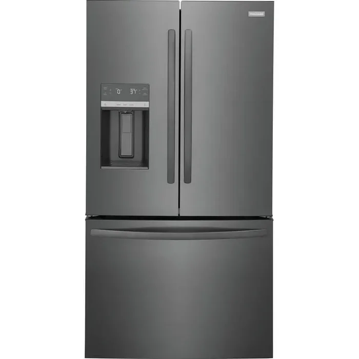 28 Cu. Ft. Standard Depth French Door Refrigerator in Black Stainless Steel, ENERGY STAR