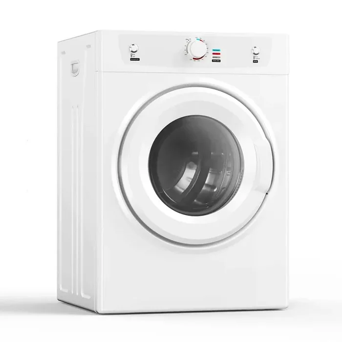 3.5 cu. ft. Vented Front Load Stackable Electric Compact Dryer in White with 26.4 lbs. Capacity and ECO Mode