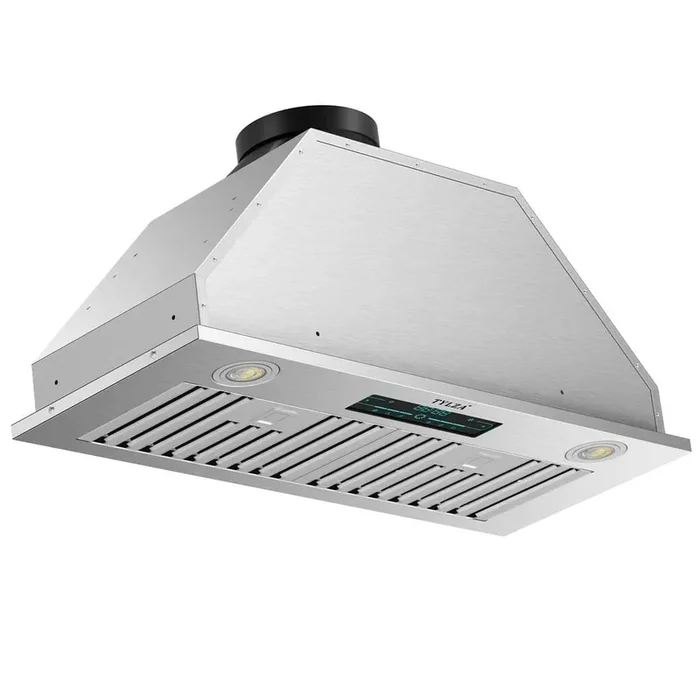 30 in. 900 CFM Convertible Ductless Insert Range Hood With 4 Speed Gesture Sensing, Stainless Steel