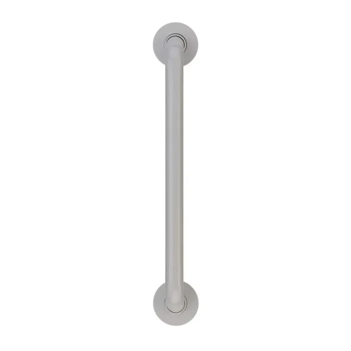 32 ” Light Gray Contractor Series Antimicrobial Vinyl Coated Grab Bar