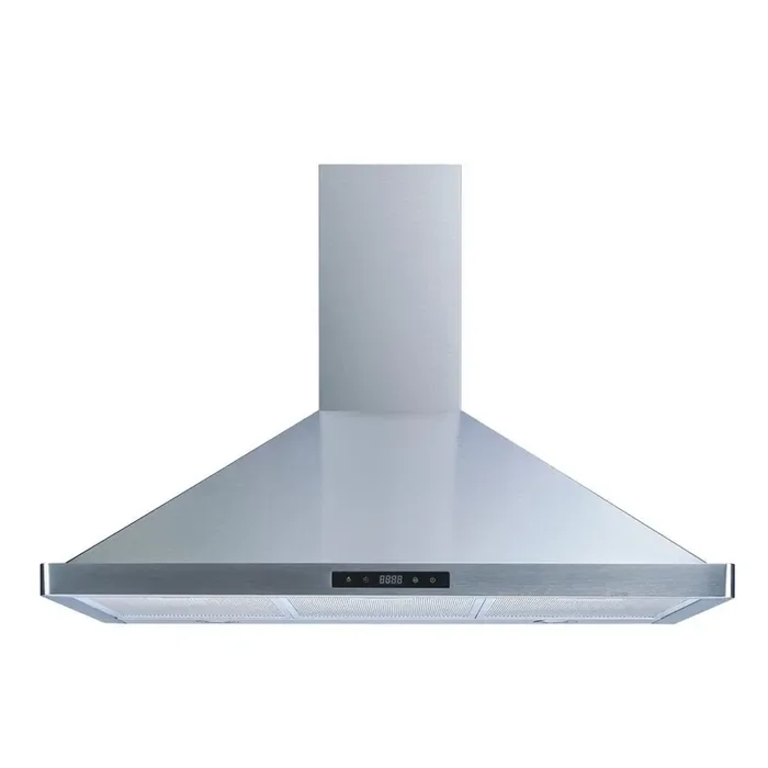 36 in. 500 CFM Convertible Wall Mount Range Hood in Stainless Steel with Mesh Filters and Touch Sensor Control