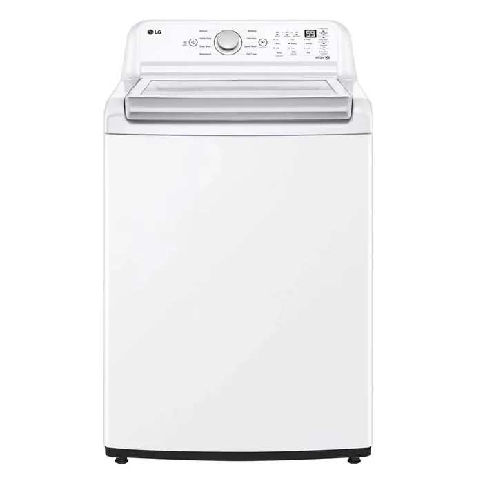 4.8 cu. ft. Top Load Washer in White with 4-way Agitator, NeverRust Drum and TurboDrum Technology