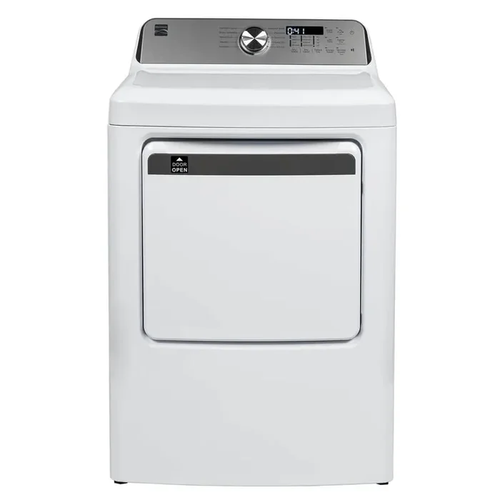 7.0 cu. ft. vented Front Load Gas Dryer in White with Wrinkle Guard, Energy Saver, Smart Sensor Drying System