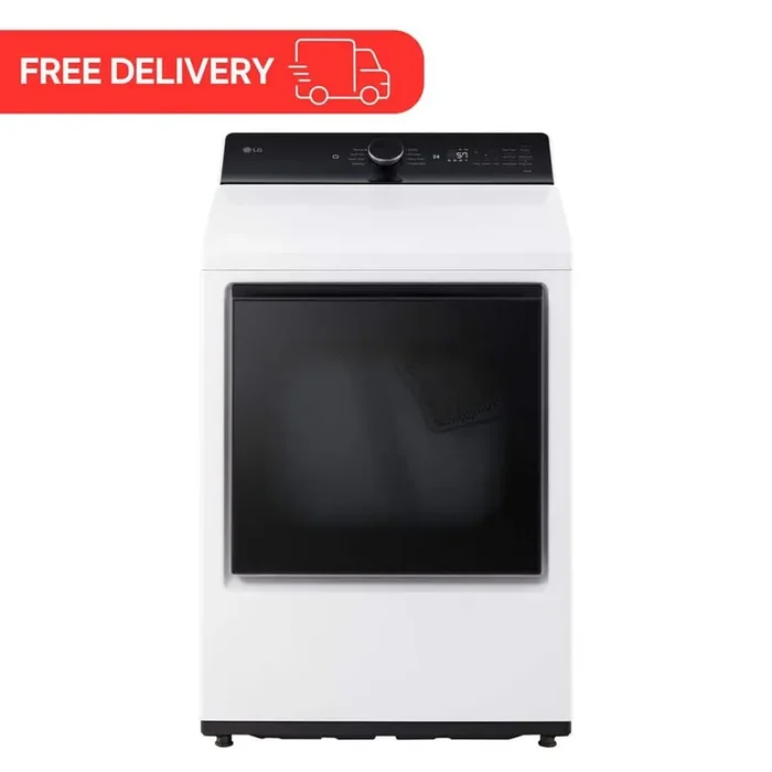 7.3 cu. ft. Vented SMART Gas Dryer in Alpine White with EasyLoad Door and Sensor Dry Technology