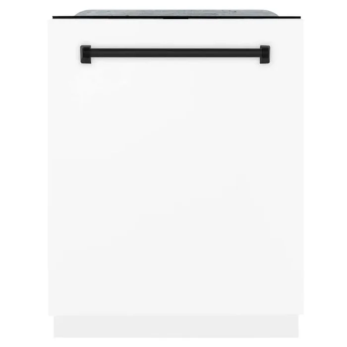 Autograph Edition 24 in. Top Control 6-Cycle Tall Tub Dishwasher with 3rd Rack in White Matte and Matte Black