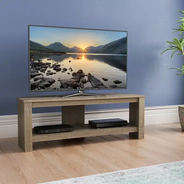 AVF Calibre 1.15m Wide TV Stand – Sawn Oak