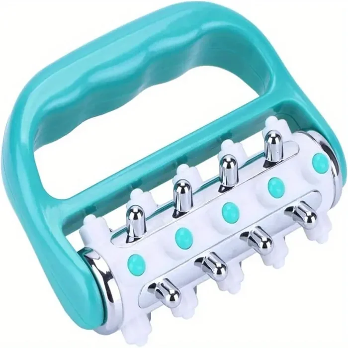 Cellulite Body Massager Fascia Release and Muscle Massage Roller with Mini Trigger Point-Blue