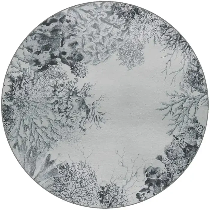 Coral Loss Rond Rug Yo2