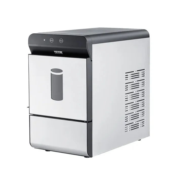 Countertop Ice Maker 9.5 in. 37 lbs. /24 H Auto Self-Cleaning Portable Ice Maker 2 Ways Water Refill Ice Machine, Black