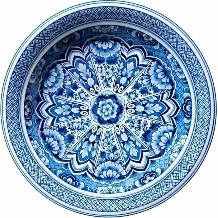 Delft Blue Rug MOOOI