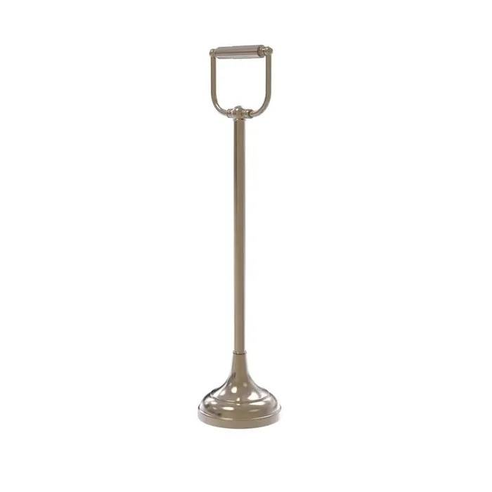 Free Standing Toilet Paper Holder in Antique Pewter