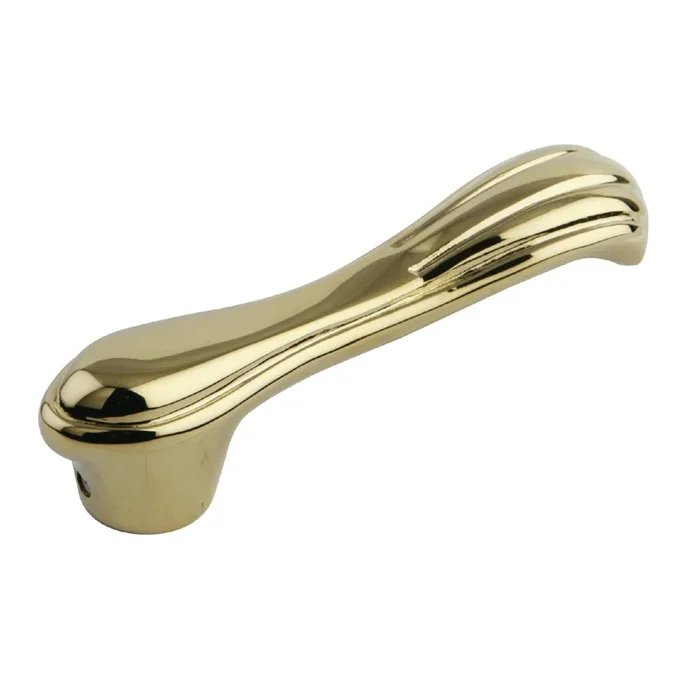 Heritage CCMVL2 Brass Lever Handle, Polished Brass
