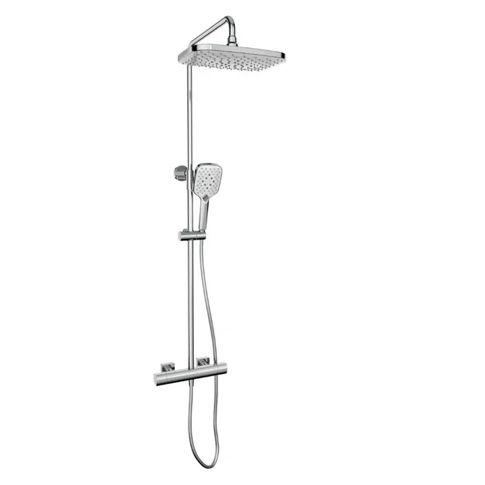 Kartell Kolt Thermostatic 2 Outlet Exposed Shower Syestem
