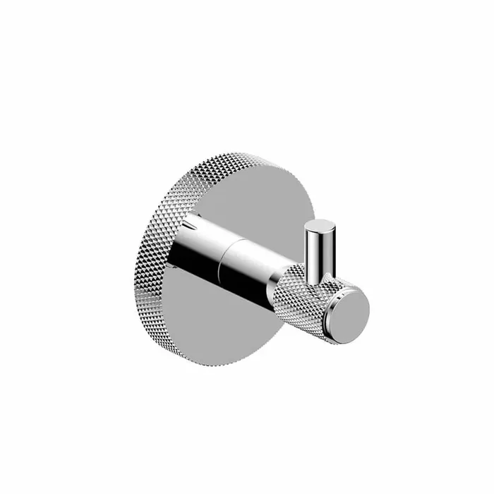 Klass WSBC 256808 Knob Robe/Towel Hook in Polished Chrome