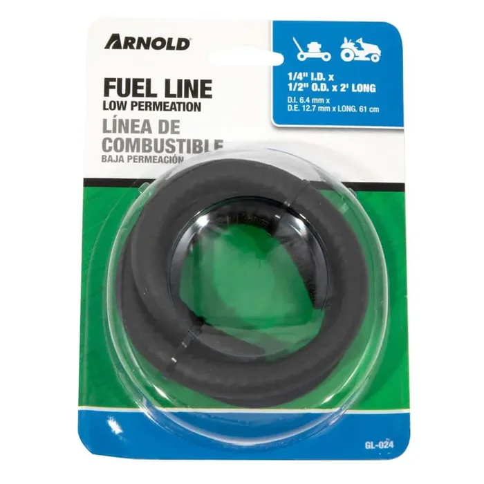 Low Permeation Fuel Line for Lawn Mowers