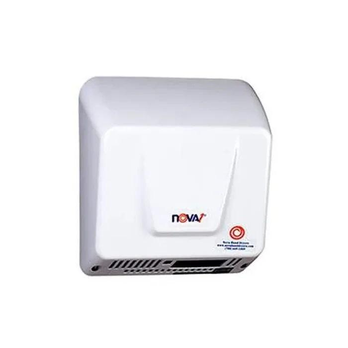 Nova 1-White Cast Aluminum Automatic Electric Hand Dryer