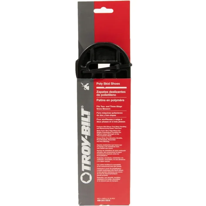 Original Equipment Deluxe Poly Slide Shoe Kit for Most 2-Stage and 3-Stage Snow Blowers, OE 931-05984,753-06205