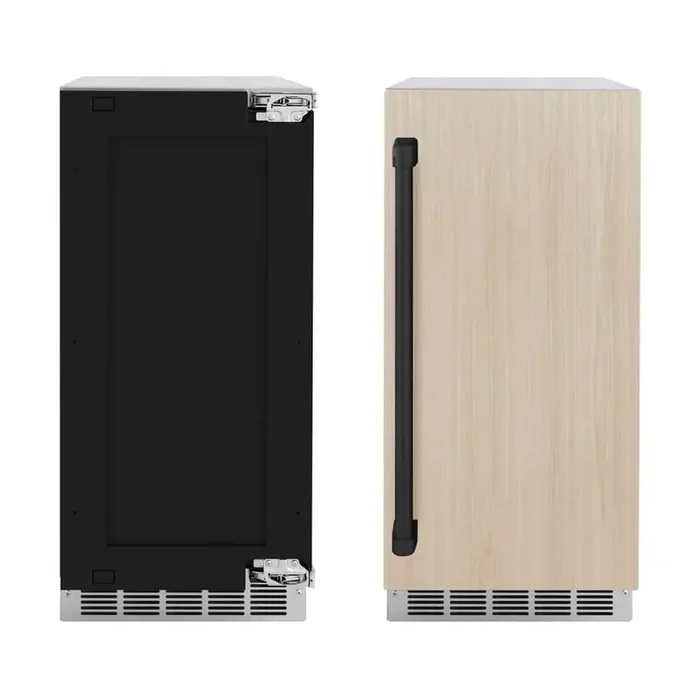 Touchstone Autograph Edition 15 in. 66 lb. Full Size Ice Cubes per Day Ice Maker with Panel Ready Door and Black Handle