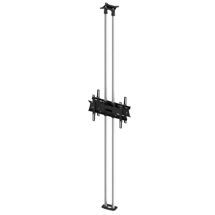 Unicol FCAD1 Back to Back Floor to Ceiling TV Bracket with 4m Pole