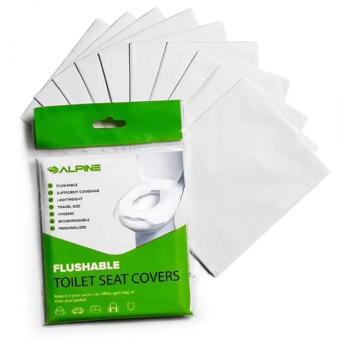 White Disposable Toilet Seat Covers (150-Sheets)
